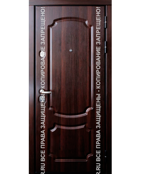 Металлическая входная утеплённая дверь МДФ/МДФ 3134 Металлическая входная утеплённая дверь МДФ/МДФ 3134