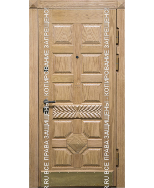 Дверь входная трехконтурная МДФ/МДФ 3096 Дверь входная трехконтурная МДФ/МДФ 3096